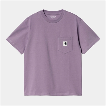 Carhartt WIP T-shirt Pocket W Glassy Purple